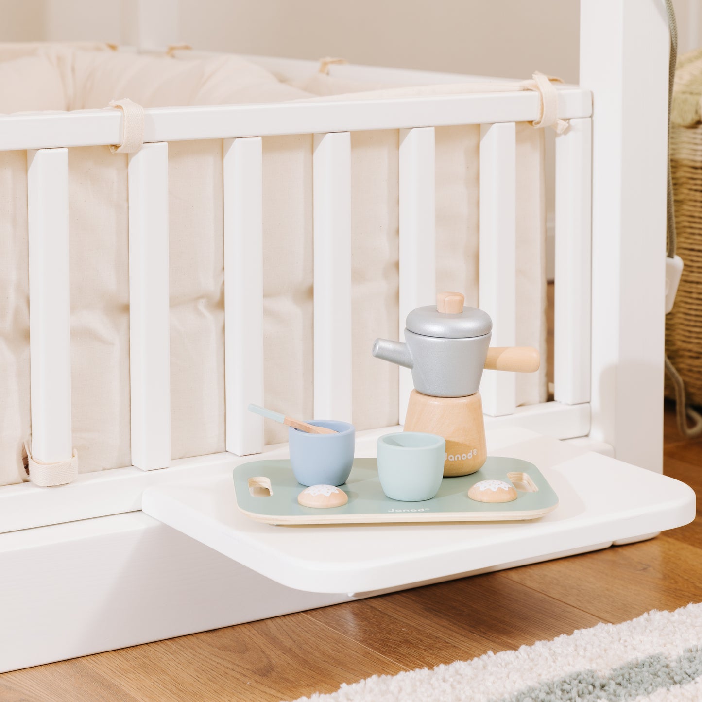 Comodino bio paint per letto evolutivo zero+