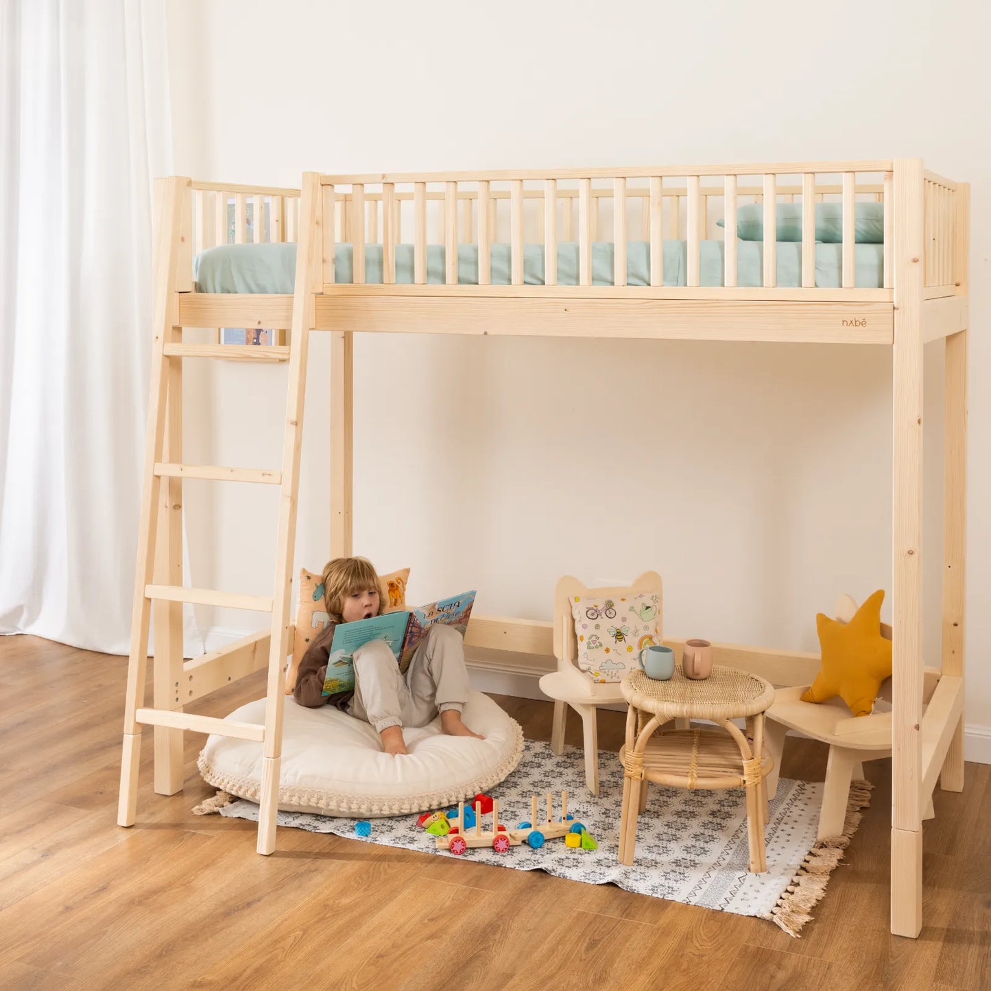 Mitwachsendes Hochbett zero+ Uppy