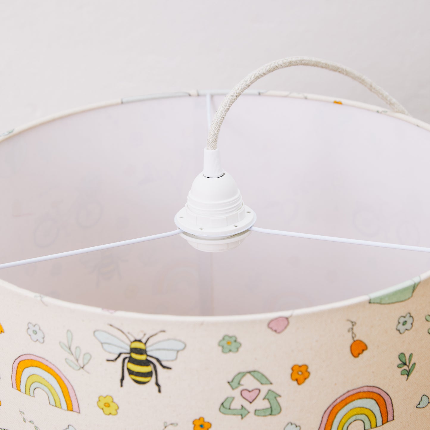 Lampada a sospensione Ama il tuo pianeta