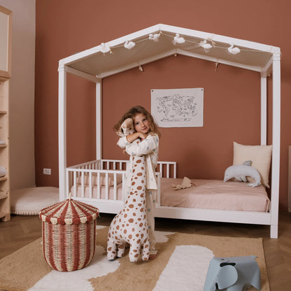 Mitwachsendes Bett zero+ Dream – Hausbett Kinder bio paint