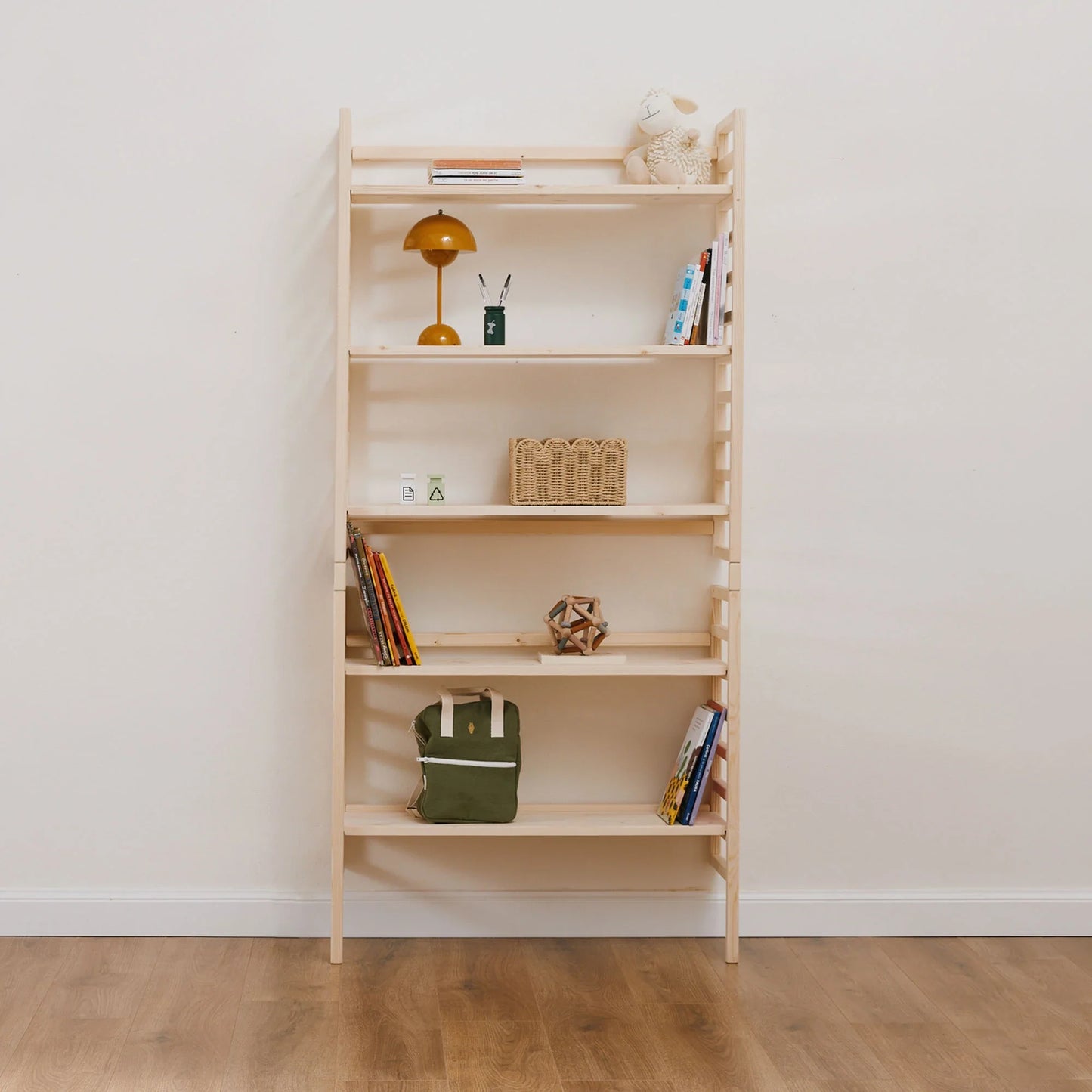 Mitwachsendes Bücherregal für Kinder EverGrow