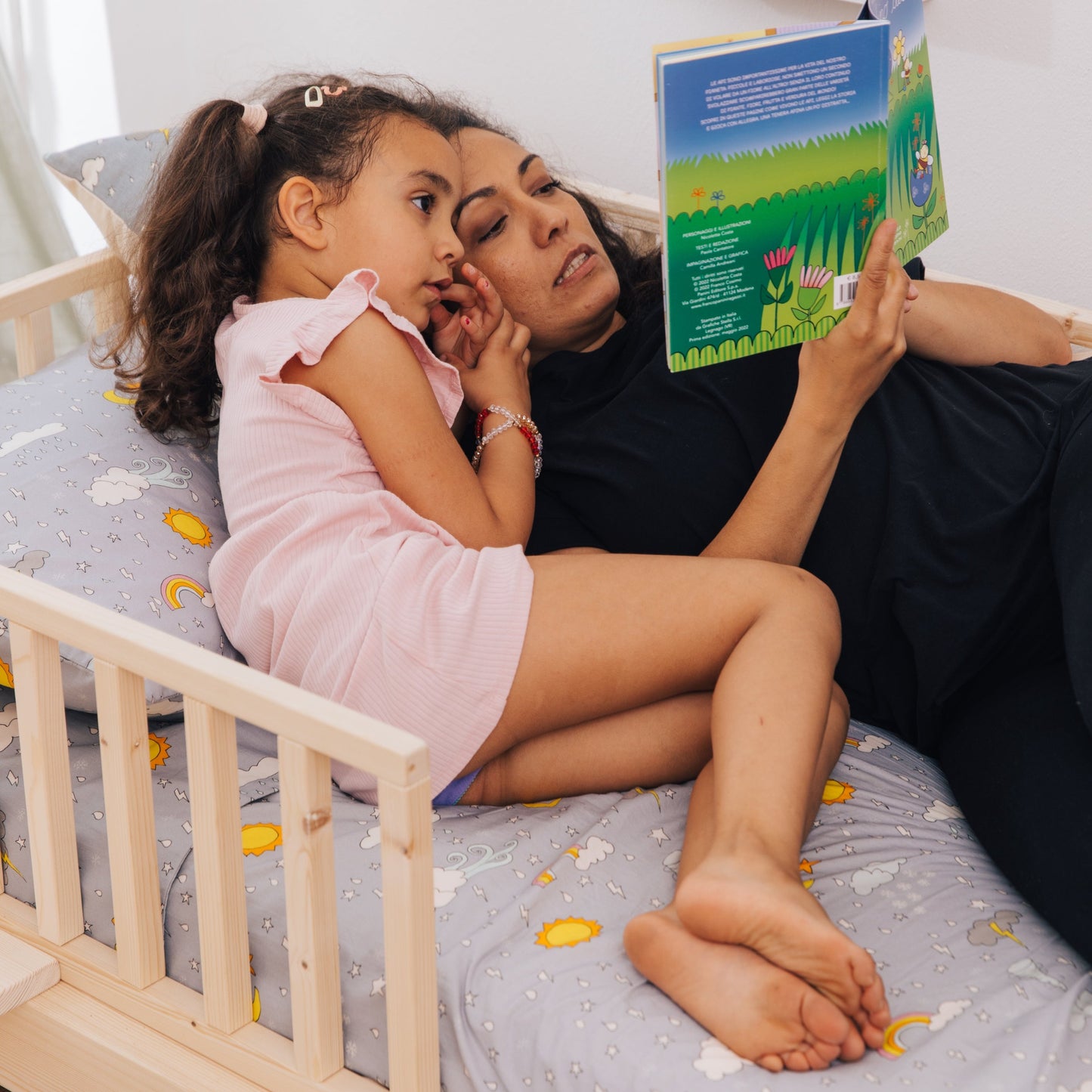 Mitwachsendes Montessori Bett zero+ Earth