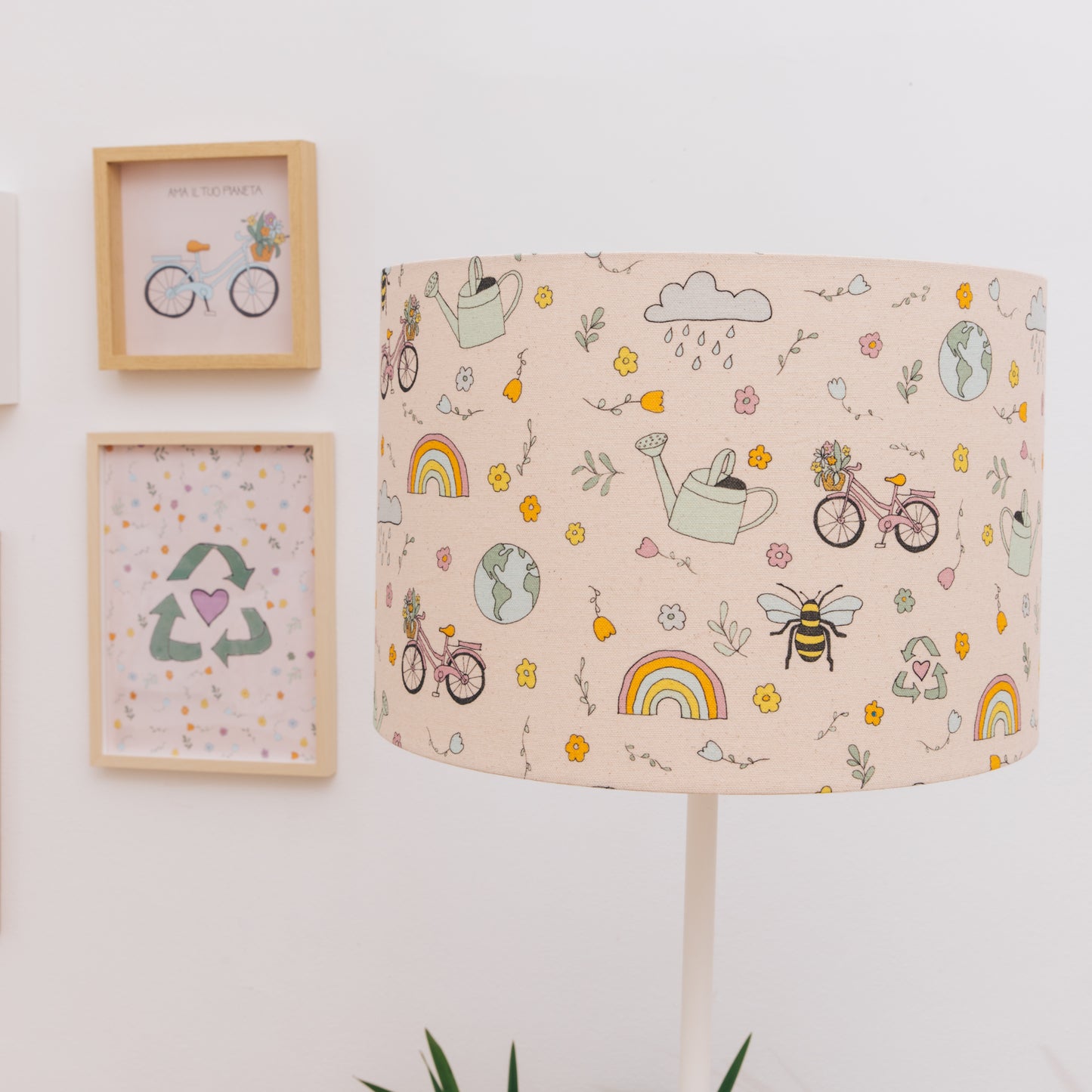 Lampada da terra Ama il tuo pianeta