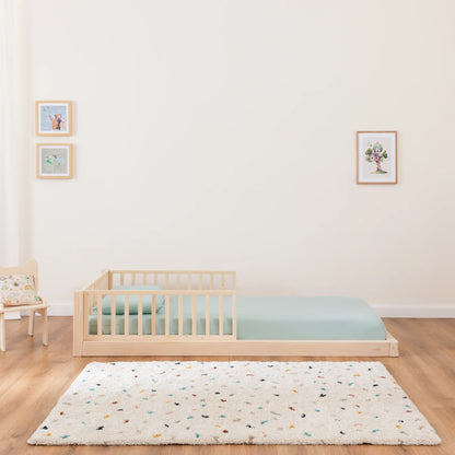 Mitwachsendes Montessori Bett zero+ Earth