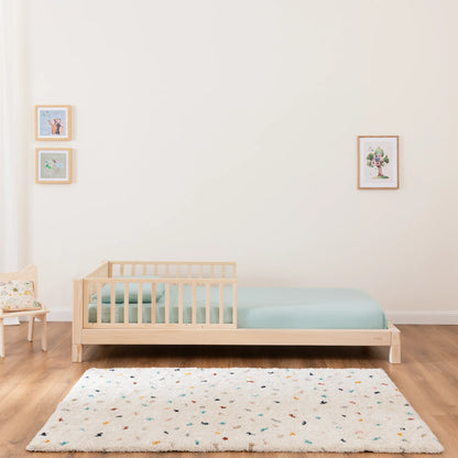 Mitwachsendes Montessori Bett zero+ Earth
