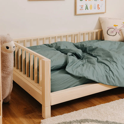 Deckenbezug-Set in Uni-Farbe