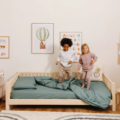 Deckenbezug-Set in Uni-Farbe