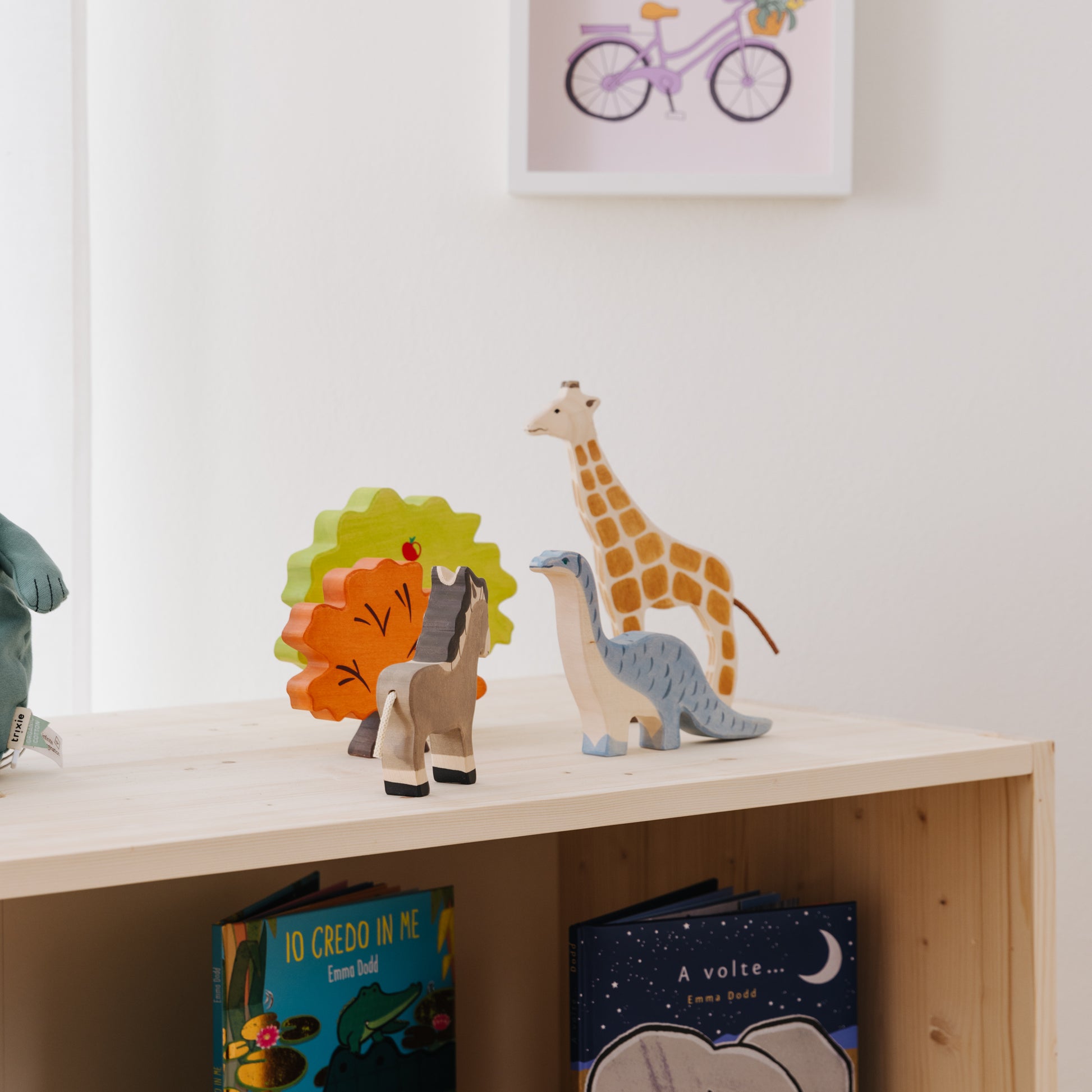 mobile porta giochi Montessori