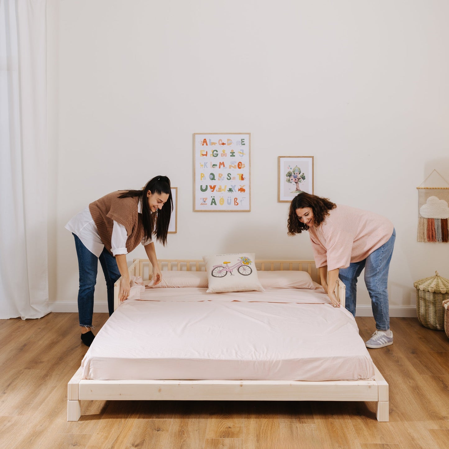 Mitwachsendes Familien-Doppelbett zero+ Family