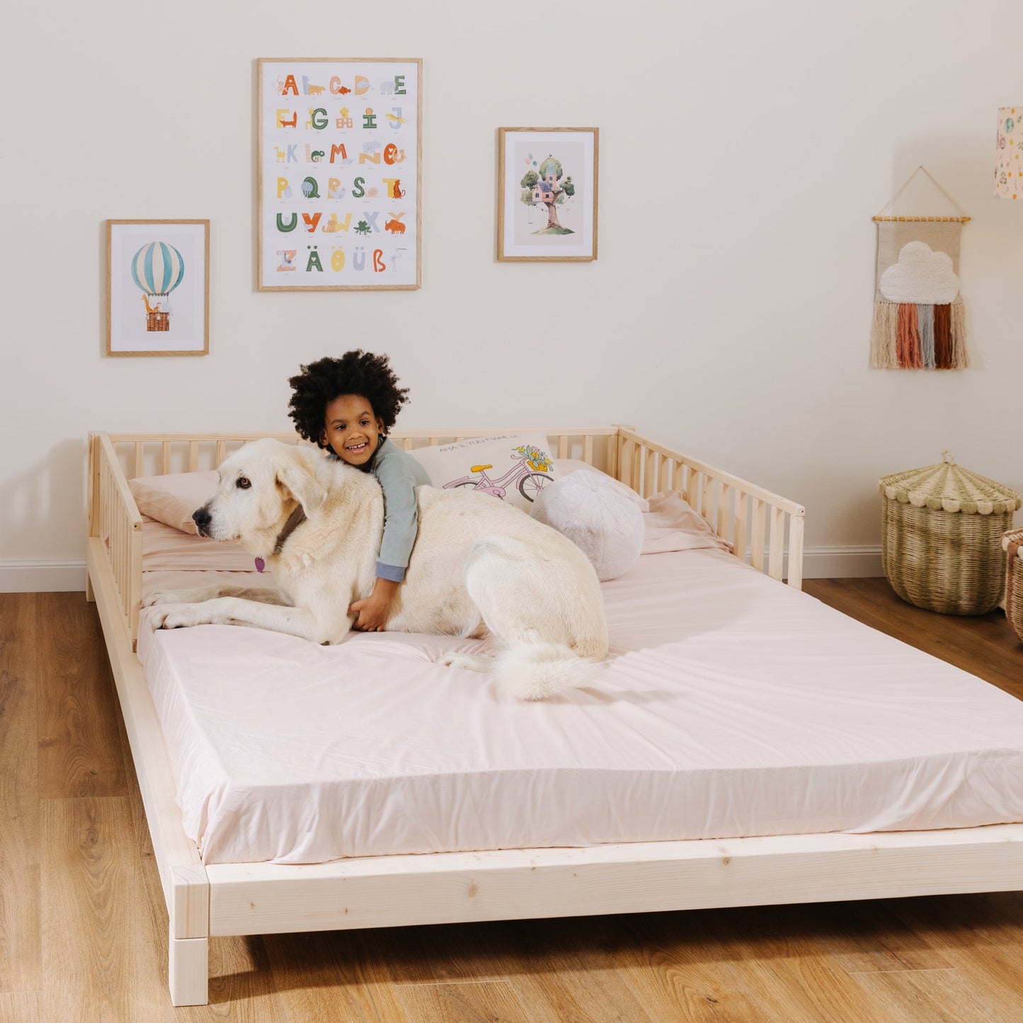 Mitwachsendes Familien-Doppelbett zero+ Family