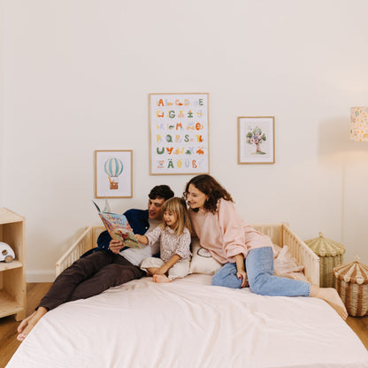 Mitwachsendes Familien-Doppelbett zero+ Family