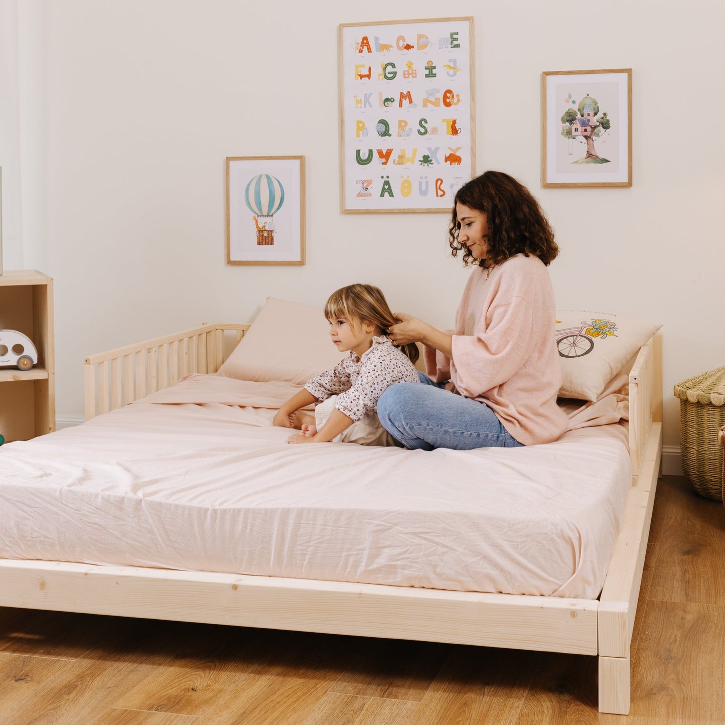 Mitwachsendes Familien-Doppelbett zero+ Family