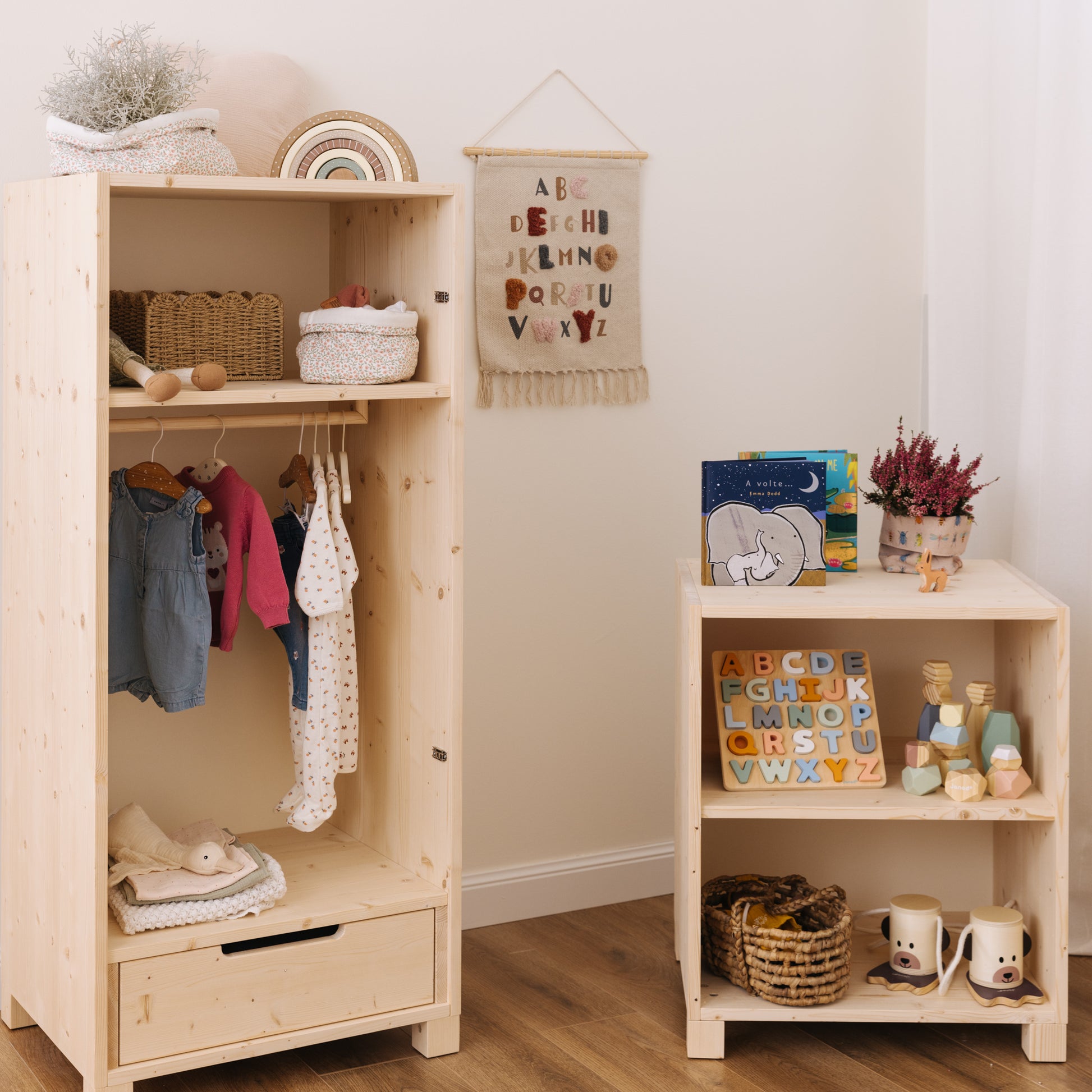 Mobiletto Montessori portagiochi