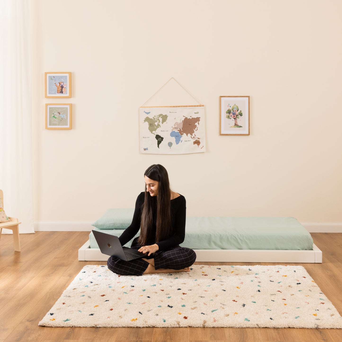 Letto evolutivo zero+ Earth bio paint