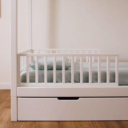 Mitwachsendes Bett zero+ Dream – Hausbett Kinder bio paint