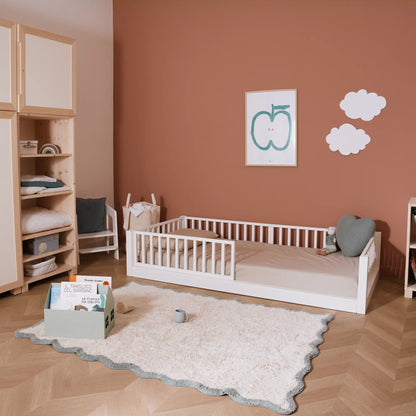Mitwachsendes Bett zero+ Earth bio paint