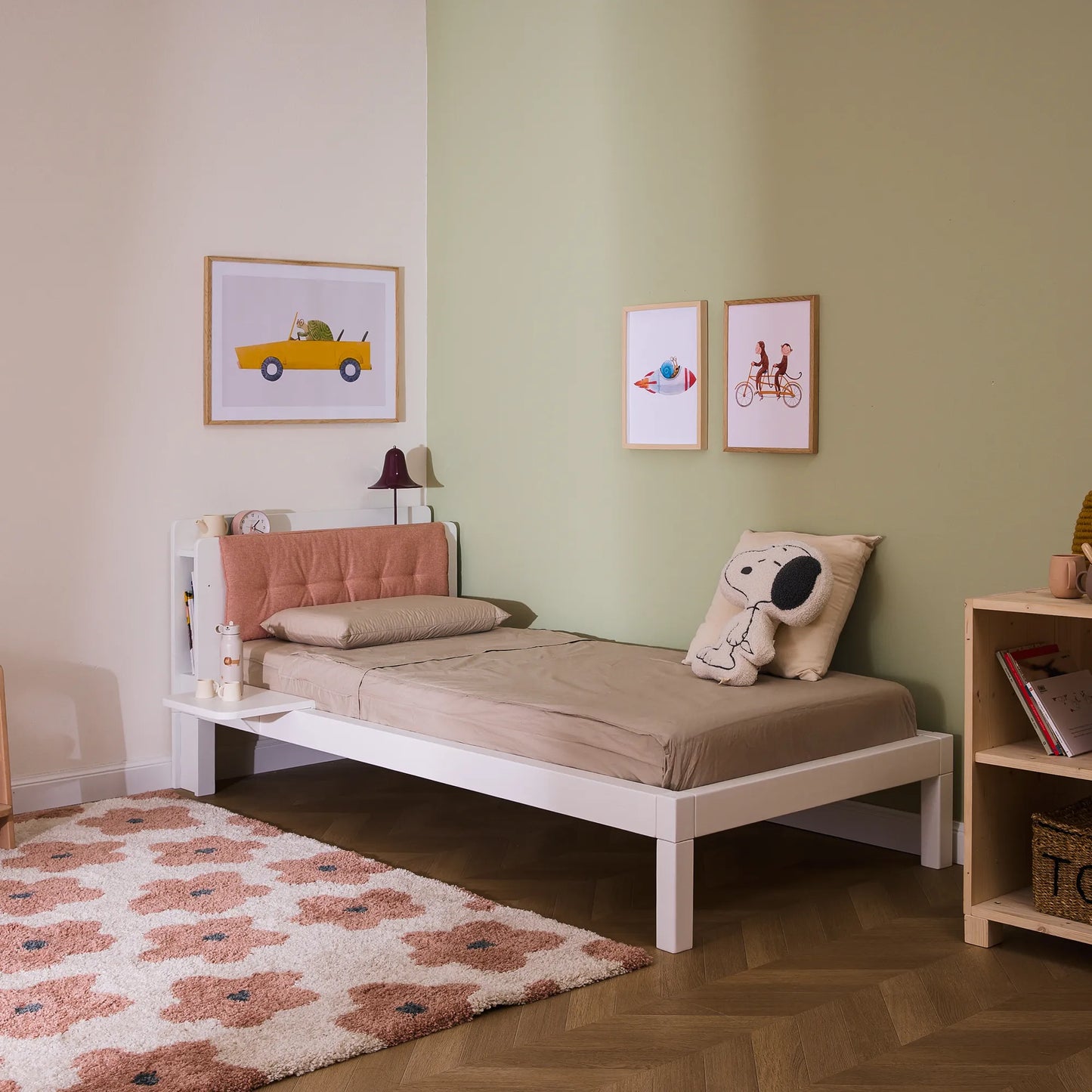 Bettfüße-Set "23 cm Höhe" bio paint für das Mitwachsendes Bett zero+