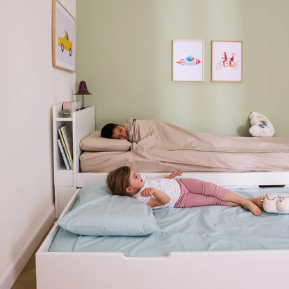 Deckenbezug-Set in Uni-Farbe