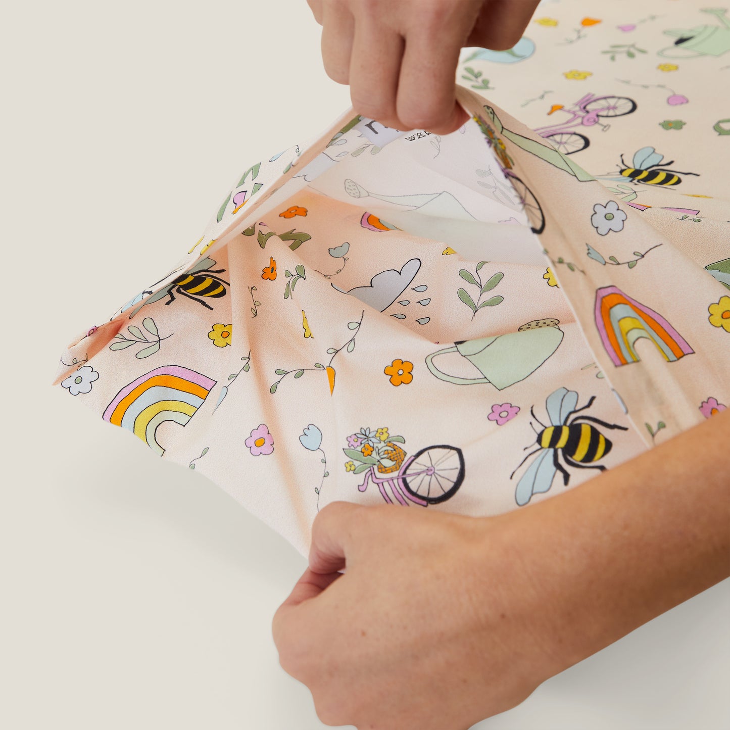 Federa per cuscino zero+ Camomilla (taglia bambino)