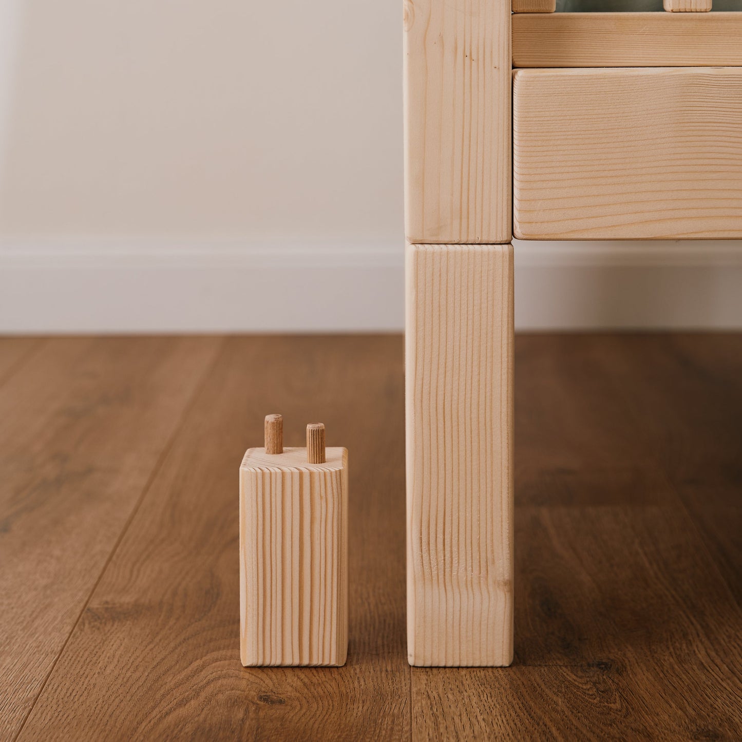 Mitwachsendes Bettfüße-Set