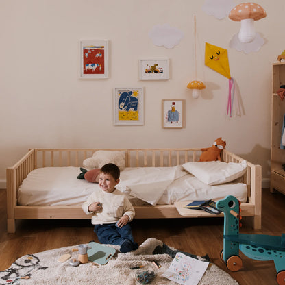 Mitwachsendes Montessori Bett zero+ Earth