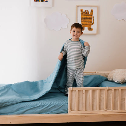 Deckenbezug-Set in Uni-Farbe