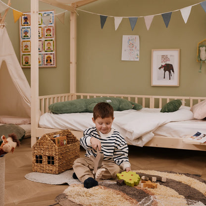 Deckenbezug-Set in Uni-Farbe