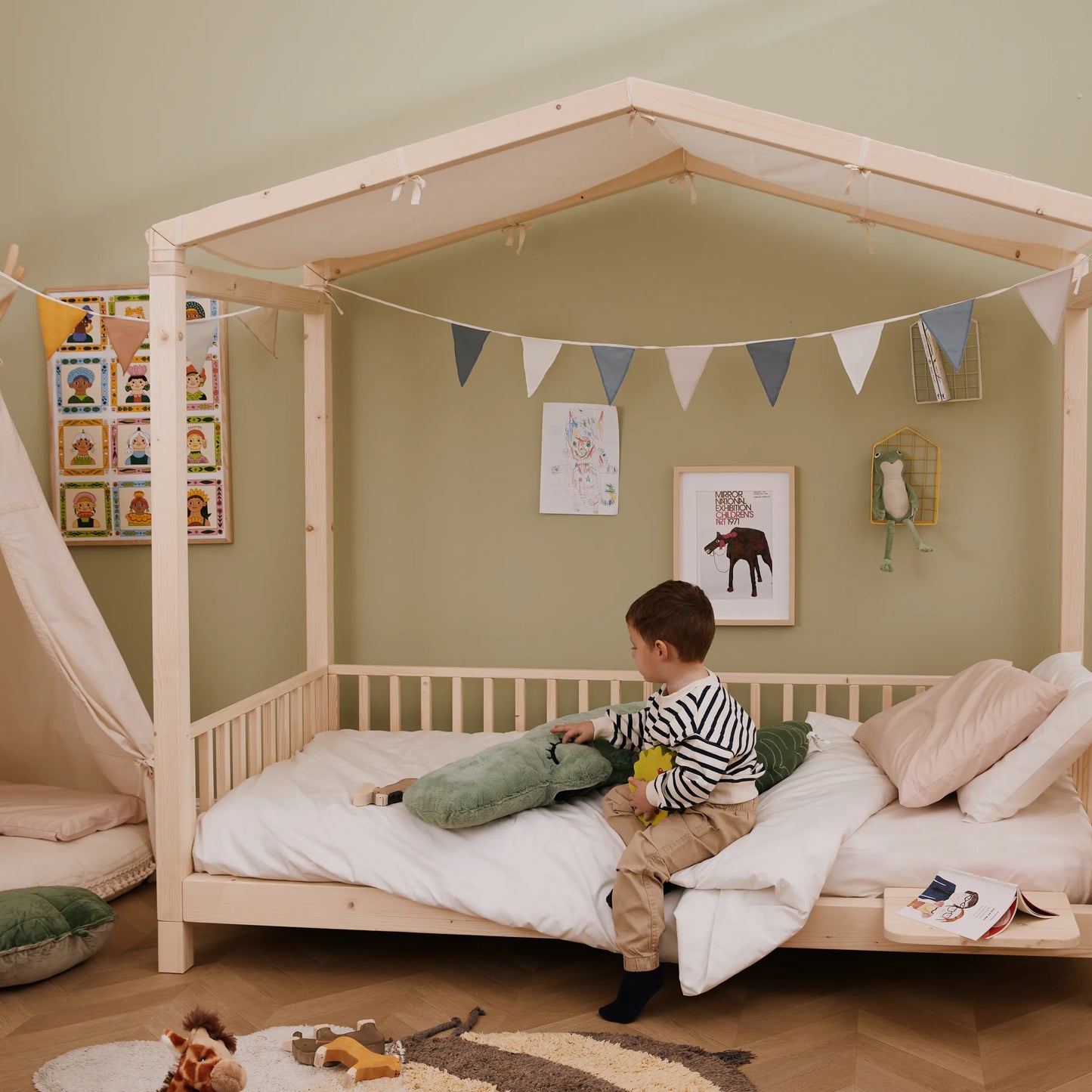 Mitwachsendes Bettfüße-Set