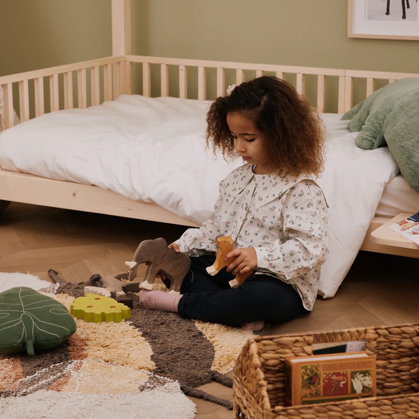 Deckenbezug-Set in Uni-Farbe