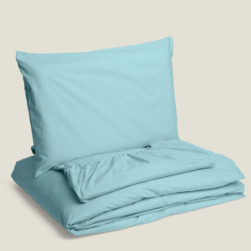 Deckenbezug-Set in Uni-Farbe