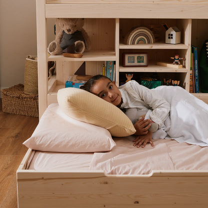 Mitwachsendes halbhohes Hochbett zero+ Up