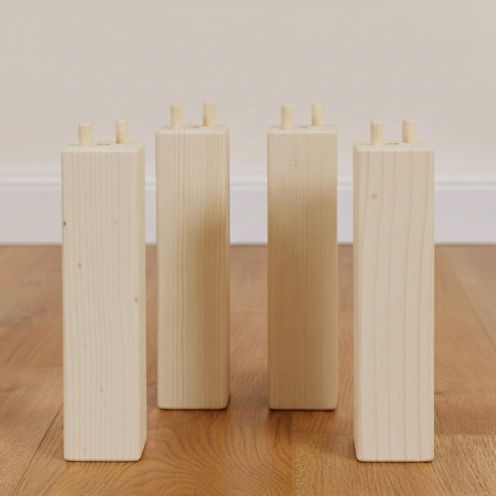 Bettfüße-Set "23 cm Höhe" für das Mitwachsendes Bett zero+