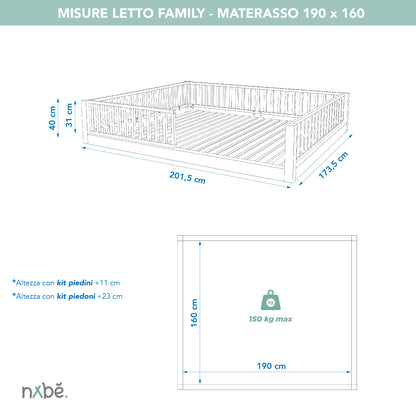 Letto evolutivo zero+ Family